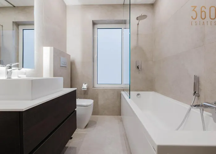 Daire Modern 3br Maisonette Fully Equipped With Ac In Qawra By 360 Estates St. Paul's Bay