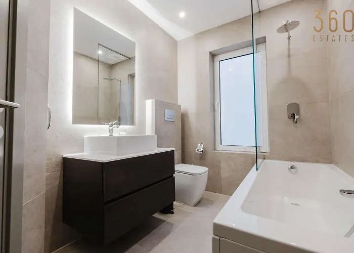 Modern 3br Maisonette Fully Equipped With Ac In Qawra By 360 Estates Daire St. Paul's Bay